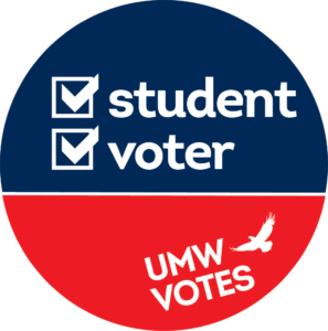 UMW votes logo and says student voter