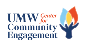 This says "UMW Center for Community Engagement"