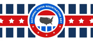 National Voter Registration Day logo