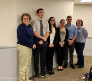 Honors staff and students at VCHC 2019