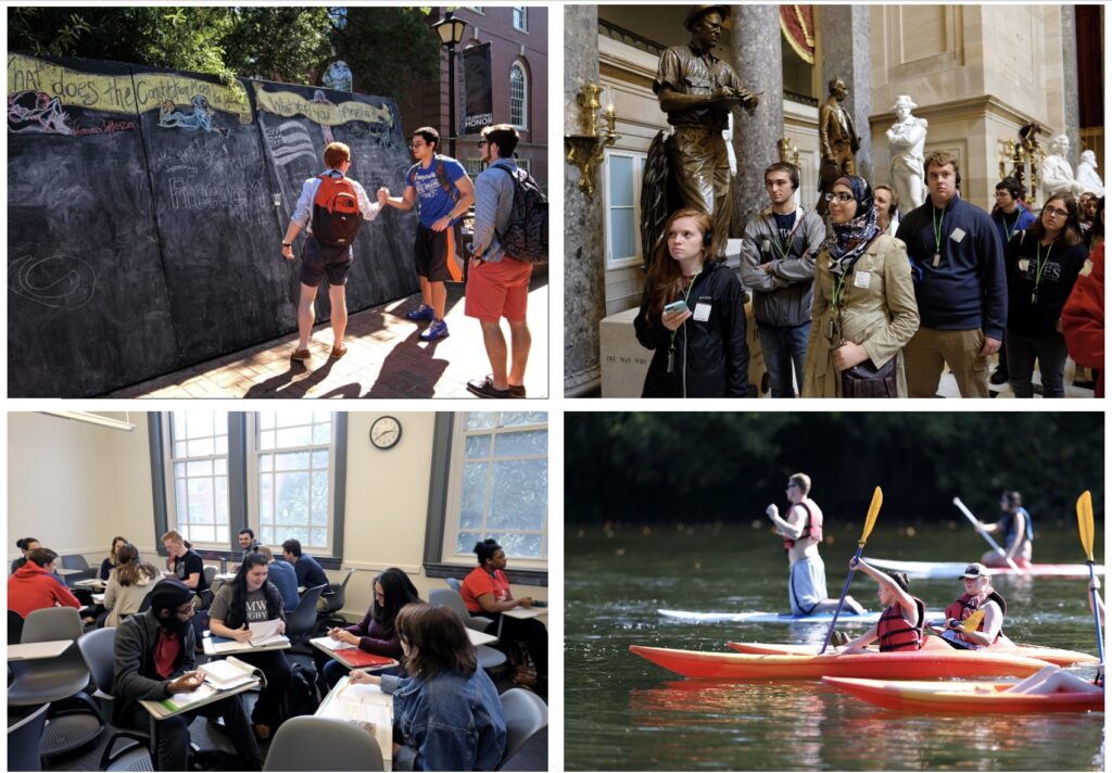 Photo Collage of UMW Students